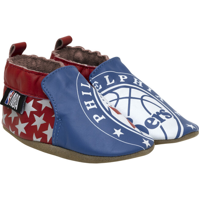 76ers Stars Booties, Red & Blue