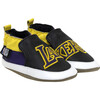 Lakers Logo Booties, Yellow & Purple - Booties - 1 - thumbnail