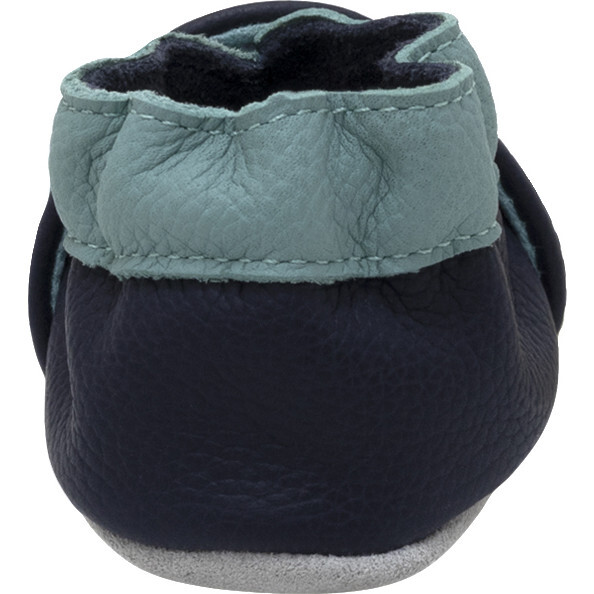 Chomp Chomp Booties, Navy - Booties - 4