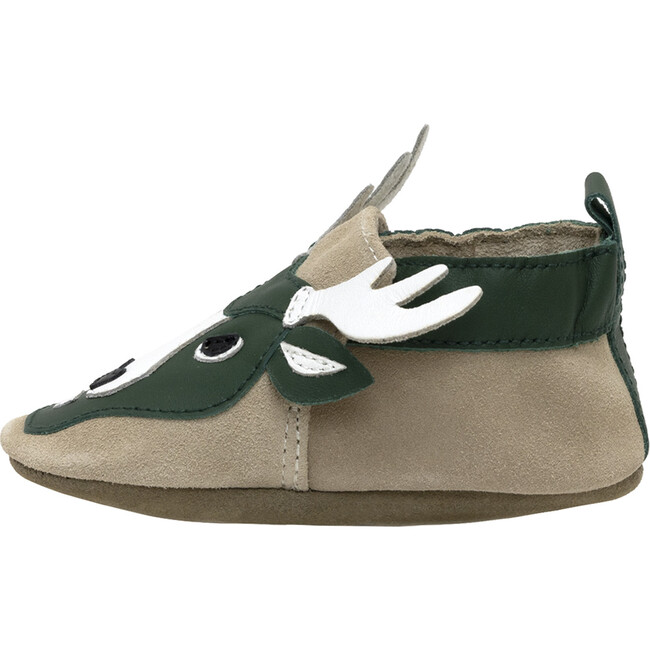 Bucks Fear The Dear, Tan & Green - Booties - 2