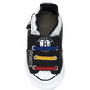 Nets Logo Booties, Black & White - Booties - 6