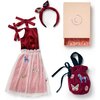 Butterfly & Unicorn Dress & Bag Gift Box, Pink - Mixed Gift Sets - 1 - thumbnail