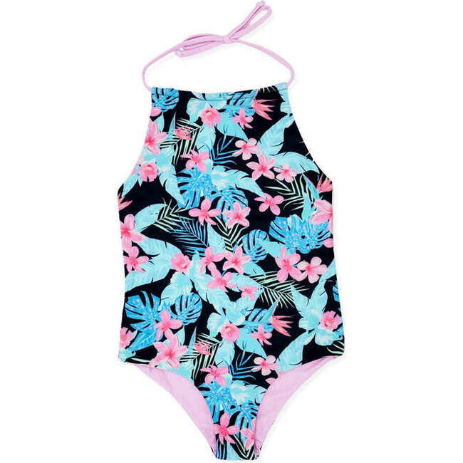 Riviera Reversible One Piece Adjustable Soft Neck Tie, Multicolors And Pink - One Pieces - 1