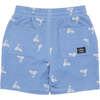 Low Tide Shorts, Blue - Shorts - 2 - thumbnail
