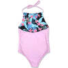 Riviera Reversible One Piece Adjustable Soft Neck Tie, Multicolors And Pink - One Pieces - 4 - thumbnail