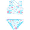 Summer Sun Reversible Bikini, Multicolors And Blue - Two Pieces - 1 - thumbnail