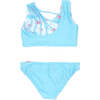 Summer Sun Reversible Bikini, Multicolors And Blue - Two Pieces - 2 - thumbnail