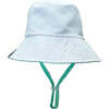Suns Out Reversible Bucket Hat, Blue And White - Hats - 2