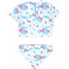 Cabana Rashkini With Reversible Bottom, Multicolors And Blue - Two Pieces - 3