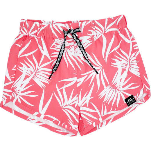Castaway Swim 4-Way Stretch Shorts, Pink And White