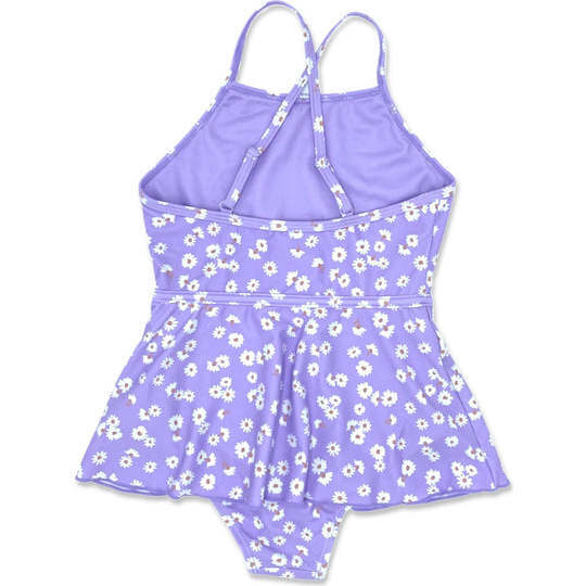 Bella Baby One Piece, Lavender And White - One Pieces - 2