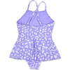 Bella Baby One Piece, Lavender And White - One Pieces - 2