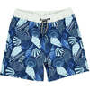 Beachcomber 4-Way Stretch Baby Trunk, Navy And Multicolors - Swim Trunks - 1 - thumbnail