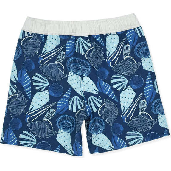 Beachcomber 4-Way Stretch Baby Trunk, Navy And Multicolors - Swim Trunks - 2