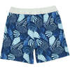 Beachcomber 4-Way Stretch Baby Trunk, Navy And Multicolors - Swim Trunks - 2