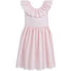 Sloane Scalloped Dress, Pink Seersucker Stripe - Dresses - 1 - thumbnail