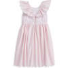 Sloane Scalloped Dress, Pink Seersucker Stripe - Dresses - 2