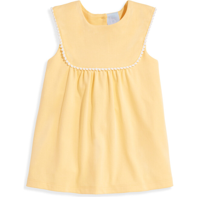 Pearl Pima Pom Pom Blouse, Yellow
