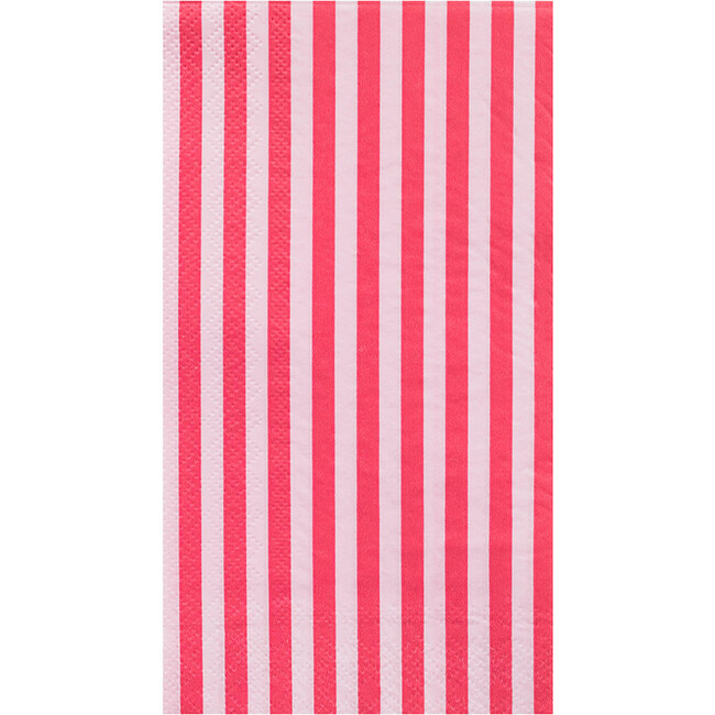 Pink Striped Guest Napkins - Tabletop - 1
