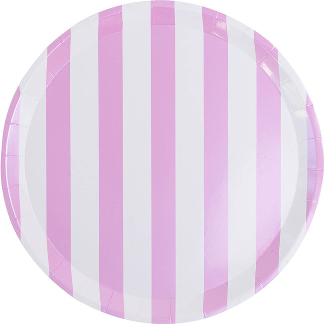 Candy Striped Dinner Plates