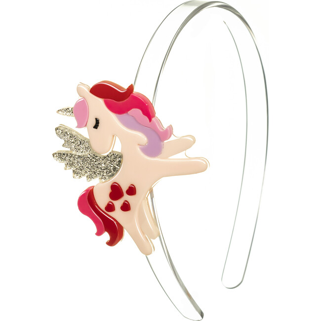 Lilies & Roses- Unicorn Valentine's Headband - Hair Accessories - 1