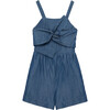 Bow Front Romper, Chambray - Rompers - 1 - thumbnail