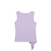 Gathered Waterfall Tank, Purple - T-Shirts - 2