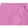 Mock Wrap Short Set, Purple - Mixed Apparel Set - 4