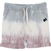 Noah Cotton Shorts, Mauve Dip Dye - Shorts - 1 - thumbnail
