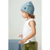 Slouchy Jersey Rib Beanie, Trooper - Hats - 2
