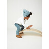 Slouchy Jersey Rib Beanie, Trooper - Hats - 4