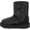 Classic Sequin Toddler Winter Boots, Black - Boots - 4 - thumbnail