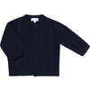 Nella Knit Cardigan, Navy - Sweaters - 1 - thumbnail