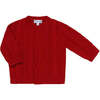 Nella Knit Cardigan, Red - Sweaters - 1 - thumbnail