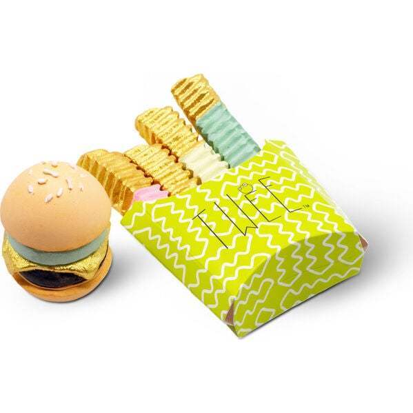 Slider & Fries Handmade  Chalk - Bubbles/Chalk - 2