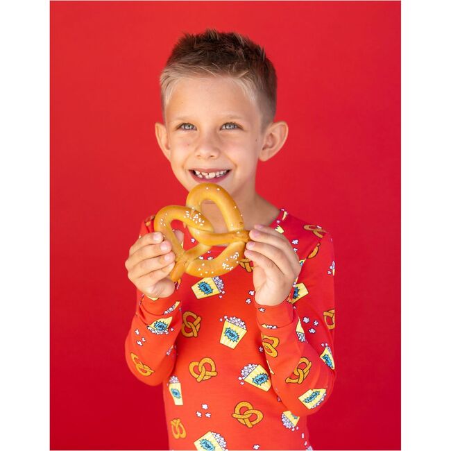 Popcorn!, Red - Pajamas - 4