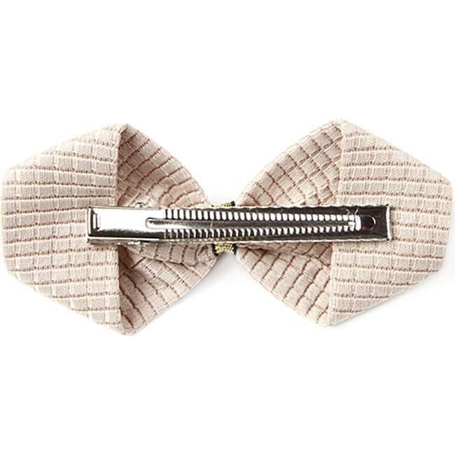 Simone Hairclip, Beige - Hair Accessories - 2