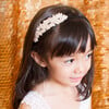 Michelle Headband, Black - Hair Accessories - 2