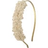 Michelle Headband, Gold - Hair Accessories - 1 - thumbnail