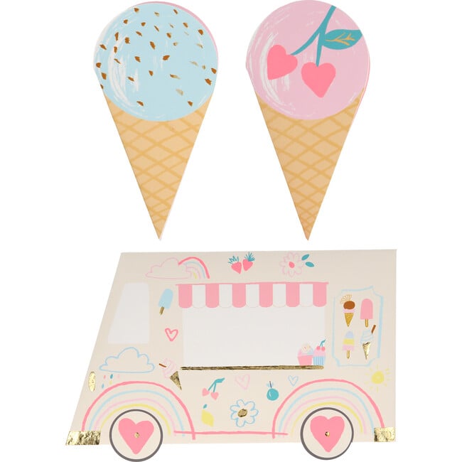 Ice Cream Valentine Cards - Paper Goods - 5