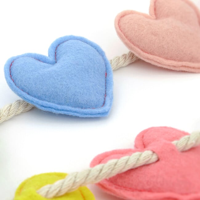 Felt Heart Garland - Party - 4