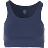 Women's Arch Medium-Impact Sports Bra, Navy - Bras - 1 - thumbnail