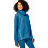 Women's The Everyday Turtleneck Pullover, Lake Geo - Sweatshirts - 2