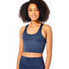 Women's Arch Medium-Impact Sports Bra, Navy - Bras - 2
