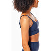 Women's AB Soft Low-Impact Bralette, Navy - Bras - 3