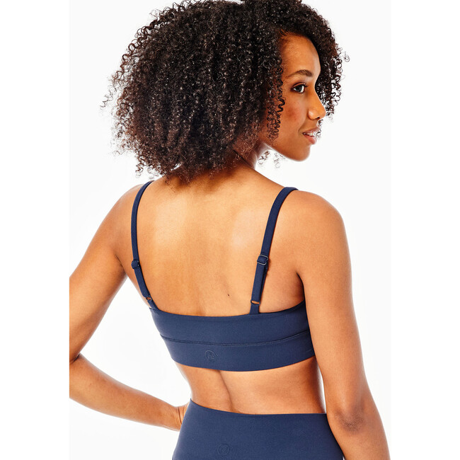Women's AB Soft Low-Impact Bralette, Navy - Bras - 4