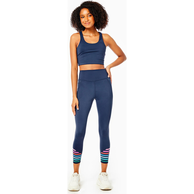 Women's Arch Medium-Impact Sports Bra, Navy - Bras - 5