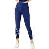 Women's Pine 7/8 Legging, Navy And Breakpoint Blue And Multicolors - Leggings - 1 - thumbnail