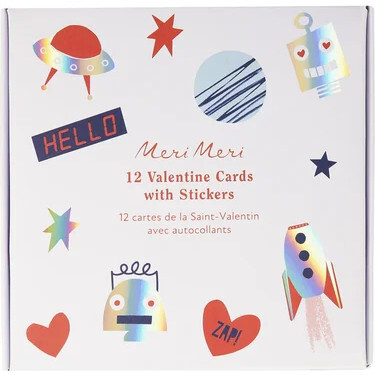 Robot  Valentine Cards