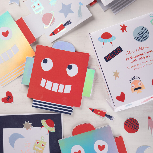 Robot  Valentine Cards - Paper Goods - 2